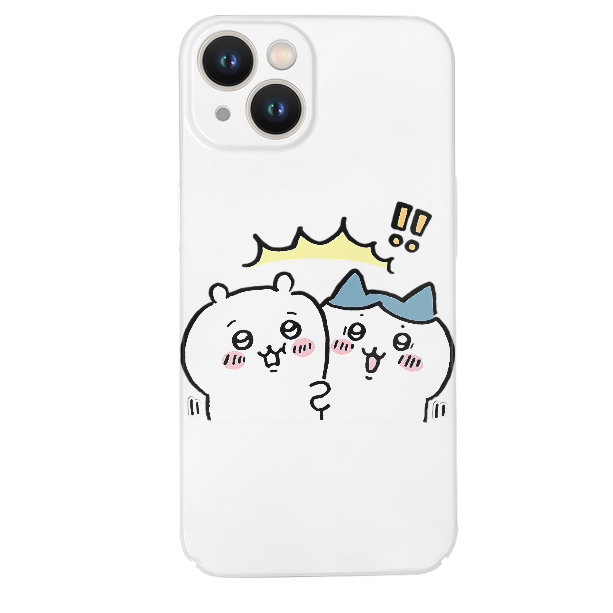 （画像用） ちいかわ ハチワレ Chii-kawa hachiware 【iPhone 14シリーズ対応】ハードケース
